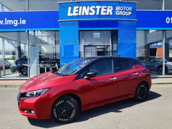 Nissan Leaf Hatchback, Electric, 2022, Red