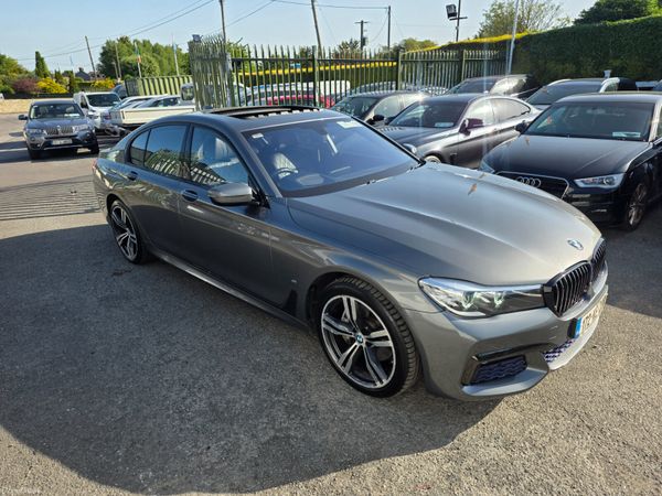 BMW 7-Series Saloon, Petrol Plug-in Hybrid, 2017, Grey