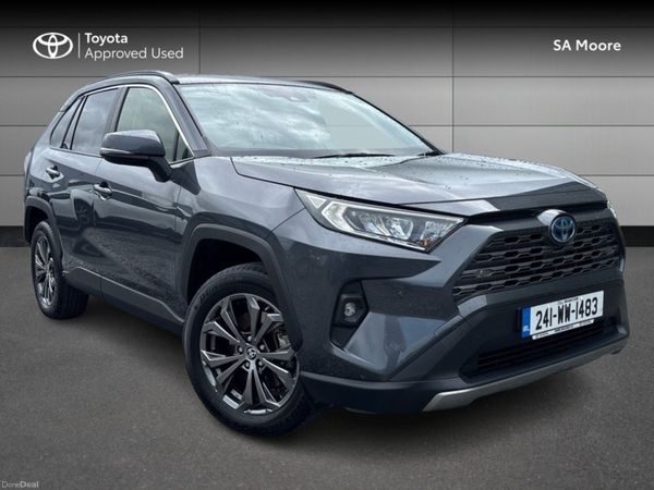 Toyota RAV4 SUV, Petrol Hybrid, 2024, Grey
