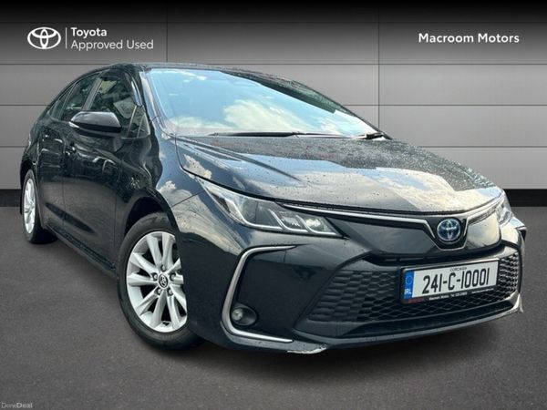 Toyota Corolla Saloon, Petrol Hybrid, 2024, Black