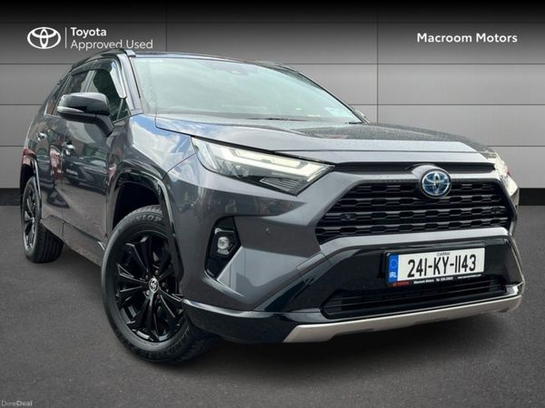 Toyota RAV4 SUV, Petrol Hybrid, 2024, Grey