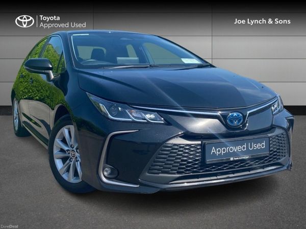 Toyota Corolla Saloon, Petrol Hybrid, 2023, Black