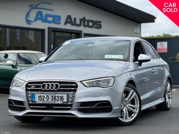 Audi S3 Saloon, Petrol, 2015, Silver