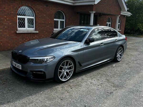 BMW 5-Series Saloon, Diesel, 2017, Grey
