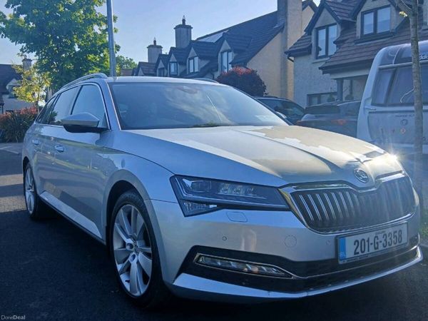 Skoda Superb Estate, Diesel, 2020, Silver