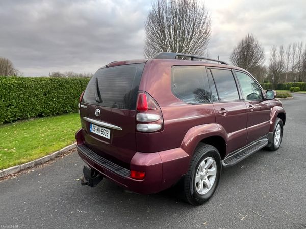 Toyota Land Cruiser SUV, Diesel, 2006, Red
