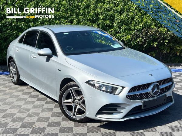 Mercedes-Benz A-Class Saloon, Petrol Plug-in Hybrid, 2021, Silver