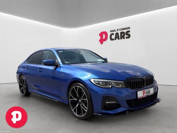 BMW 3-Series Saloon, Petrol Plug-in Hybrid, 2020, Blue