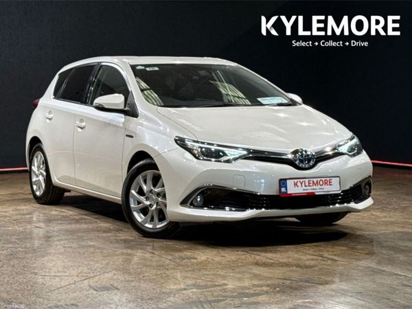 Toyota Auris Hatchback, Petrol Hybrid, 2017, White