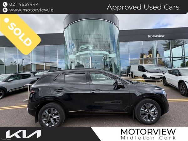 Kia Sportage SUV, Petrol Hybrid, 2025, Black