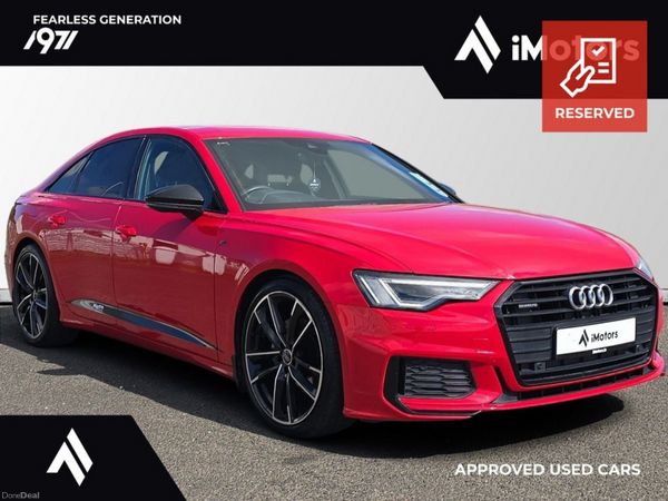 Audi A6 Saloon, Diesel, 2020, Red