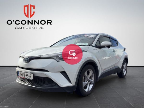 Toyota C-HR Hatchback, Petrol Hybrid, 2018, White