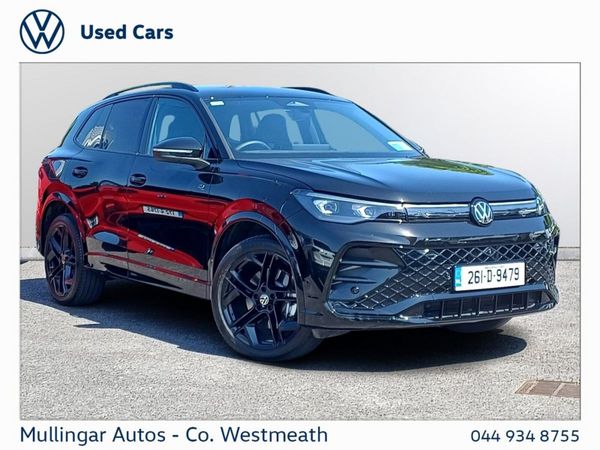 Volkswagen Tiguan SUV, Petrol Plug-in Hybrid, 2026, Black