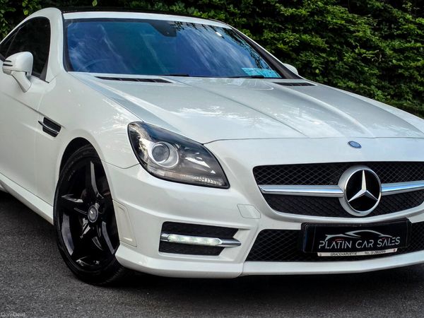 Mercedes-Benz SLK Convertible, Diesel, 2015, White