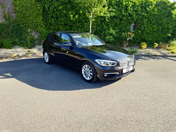 BMW 1-Series Hatchback, Petrol, 2017, Black