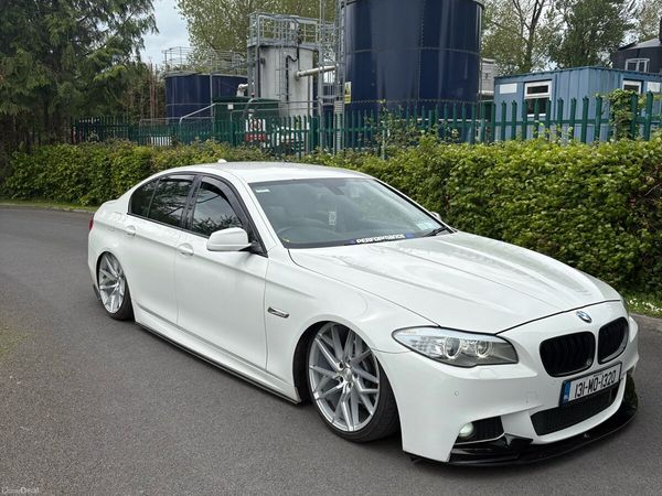 BMW 5-Series Saloon, Diesel, 2013, White
