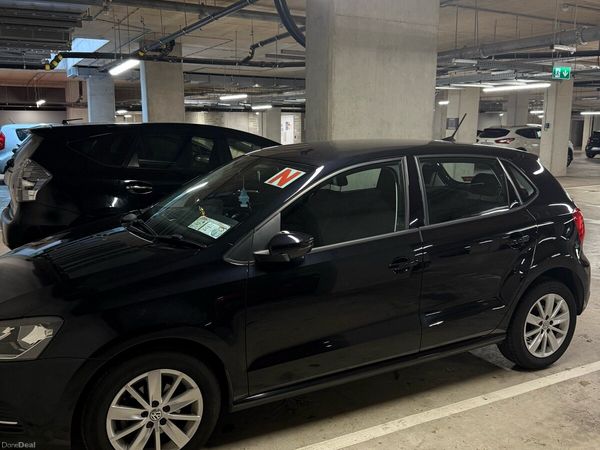 Volkswagen Polo Hatchback, Petrol, 2016, Black