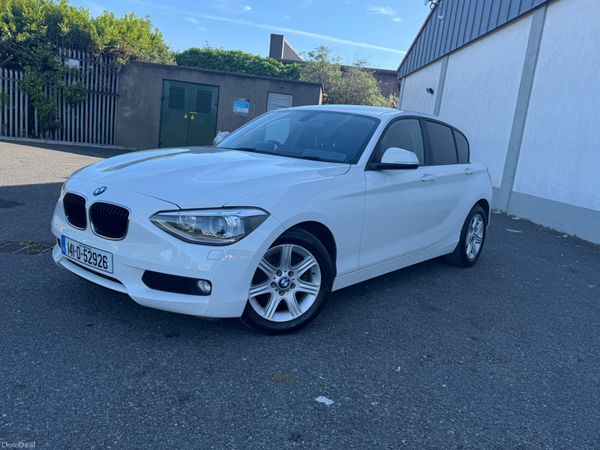 BMW 1-Series Hatchback, Petrol, 2014, White