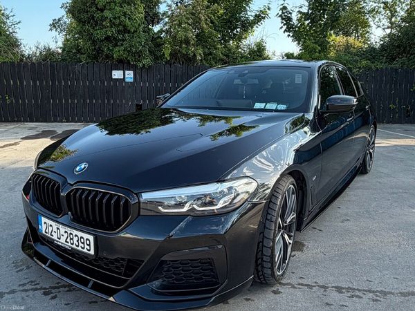 BMW 5-Series Saloon, Diesel, 2021, Black