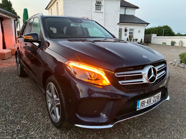 Mercedes-Benz GLE SUV, Diesel, 2018, Blue