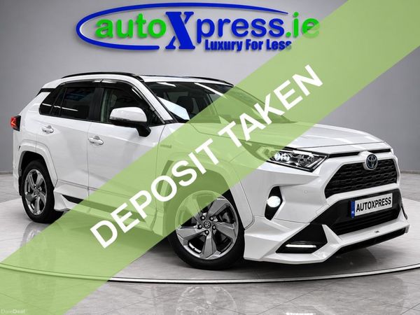 Toyota RAV4 SUV, Petrol Hybrid, 2021, White