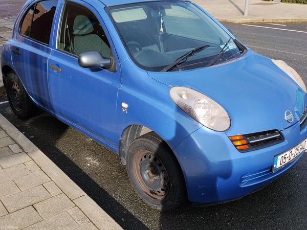Nissan Micra Hatchback, Petrol, 2005, Blue