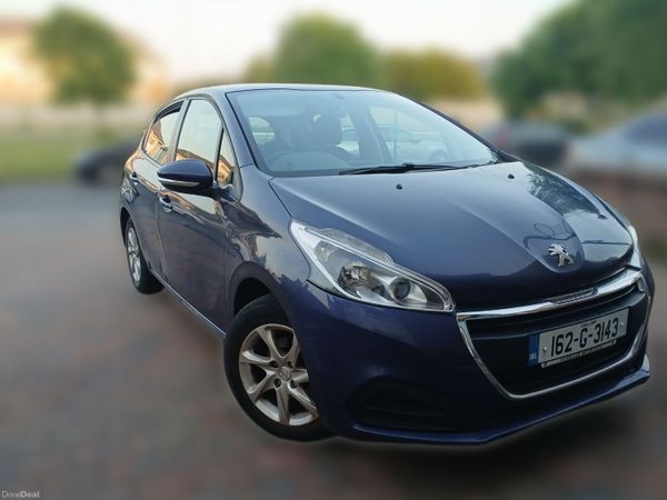 Peugeot 208 Hatchback, Petrol, 2016, Blue