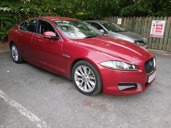 Jaguar XF Saloon, Diesel, 2012, Red