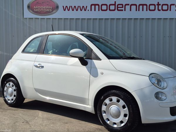 Fiat 500 Hatchback, Petrol, 2015, White