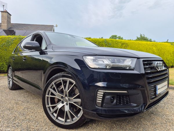 Audi Q7 SUV, Diesel Plug-in Hybrid, 2017, Blue