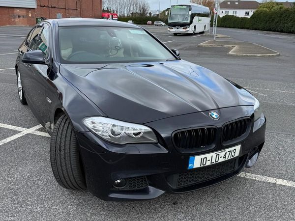 BMW 5-Series Saloon, Diesel, 2010, Black