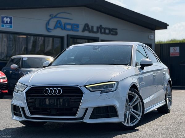 Audi A3 Saloon, Petrol, 2018, White