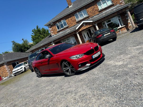 BMW 4-Series Coupe, Diesel, 2016, Red