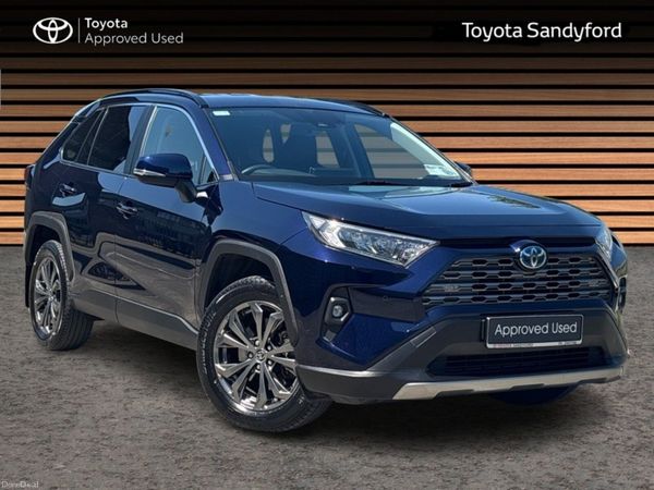 Toyota RAV4 SUV, Petrol Hybrid, 2022, Blue