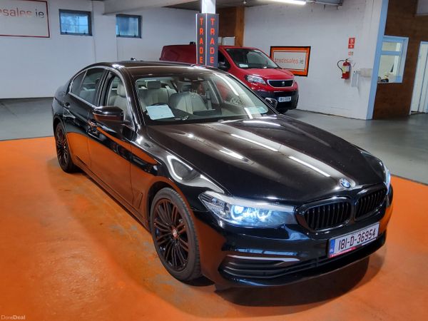 BMW 5-Series Saloon, Diesel, 2018, Black