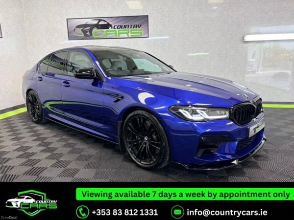 BMW M5 Saloon, Petrol, 2021, Blue