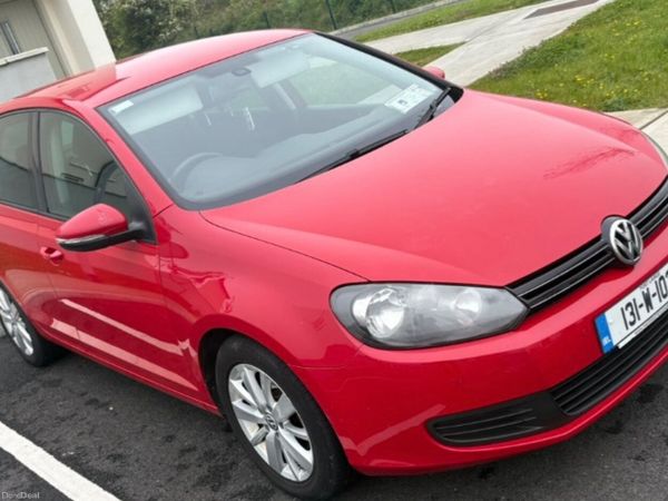 Volkswagen Golf Hatchback, Diesel, 2013, Red