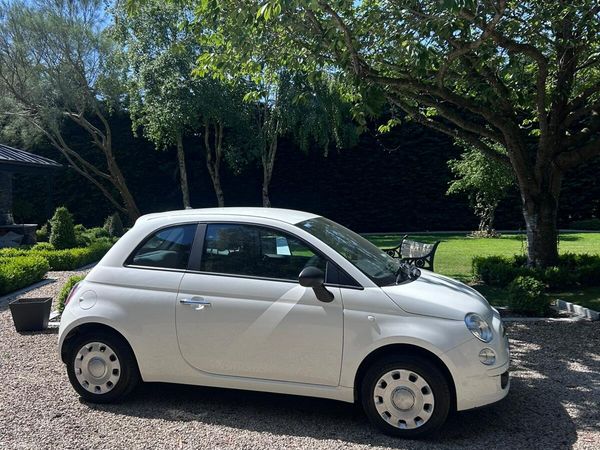 Fiat 500 Hatchback, Petrol, 2015, White