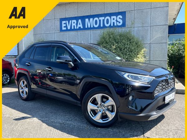 Toyota RAV4 SUV, Petrol Hybrid, 2021, Black