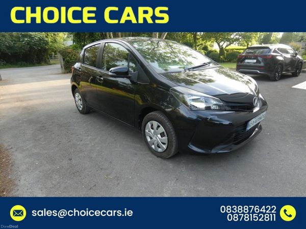 Toyota Yaris Hatchback, Petrol, 2016, Black