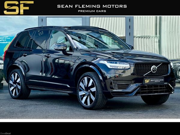 Volvo XC90 Estate, Petrol Plug-in Hybrid, 2024, Black