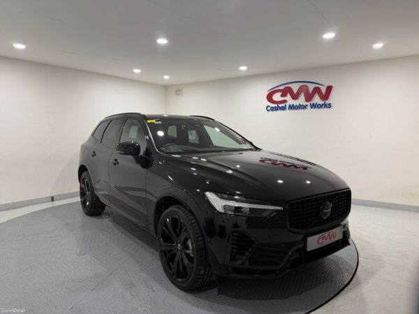 Volvo XC60 SUV, Petrol Plug-in Hybrid, 2024, Black