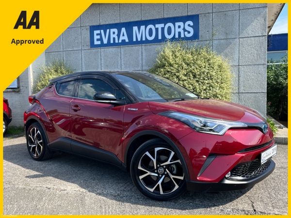 Toyota C-HR SUV, Petrol Hybrid, 2019, Red