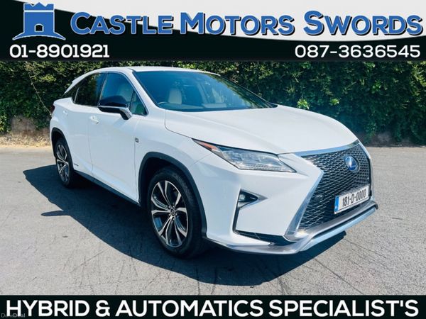 Lexus RX450H SUV, Petrol Hybrid, 2018, White