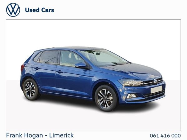 Volkswagen Polo Hatchback, Petrol, 2021, Blue