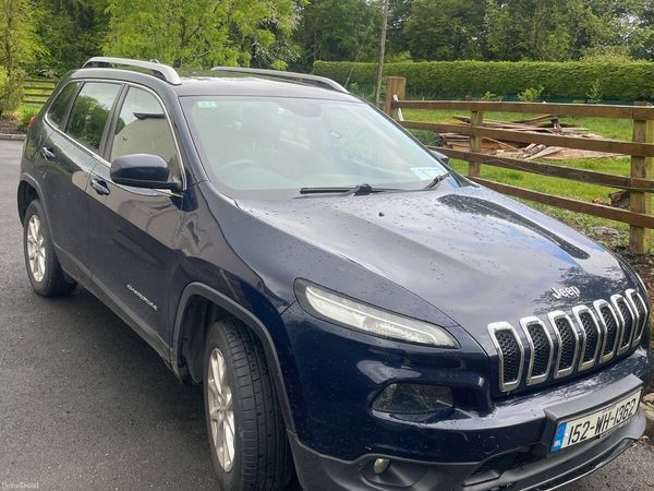 Jeep Cherokee SUV, Diesel, 2015, Blue