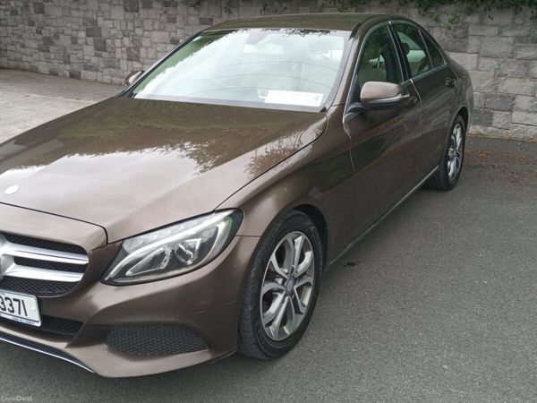 Mercedes-Benz C-Class Saloon, Diesel, 2018, Brown