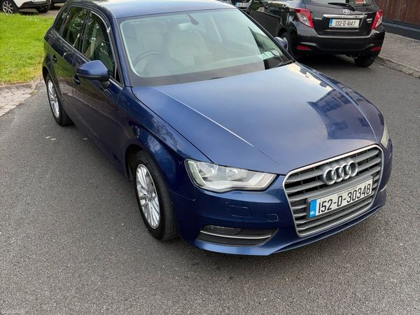 Audi A3 Hatchback, Diesel, 2015, Blue