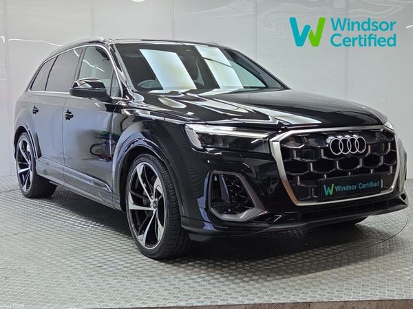 Audi Q7 SUV, Petrol Plug-in Hybrid, 2024, Black