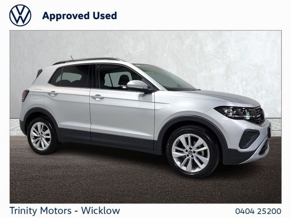 Volkswagen T-Cross SUV, Petrol, 2025, Silver